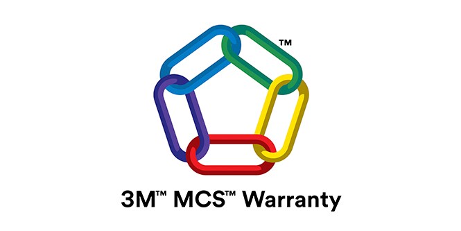 3M MCS Warranty logo mark.
