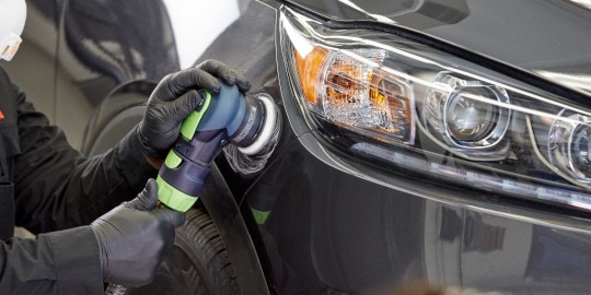 Video showing spot repair performed with the 1-Step Paint Finishing System.
