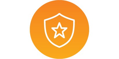 Ícono de las fuerzas militares y la policía
