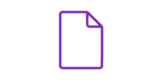 Icono de una hoja de papel.
