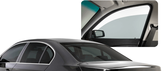 Ventana automotriz con película de Ventana 3M Crystalline 20