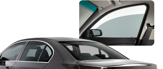 Ventana automotriz con película de Ventana 3M Crystalline 40