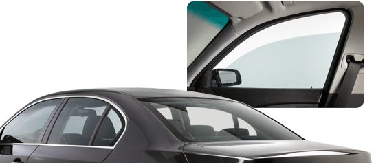 Ventana automotriz con película de Ventana 3M Crystalline 60