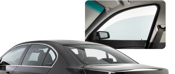 Ventana automotriz con película de Ventana 3M Crystalline 70