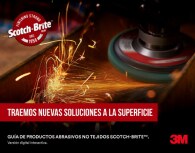 Miniatura de la guía de productos abrasivos no tejidos Scotch-Brite en formato PDF.