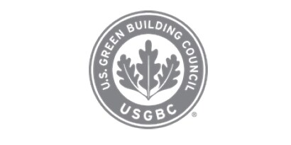 Logo: “USGBC: U.S. Green Building Council.
